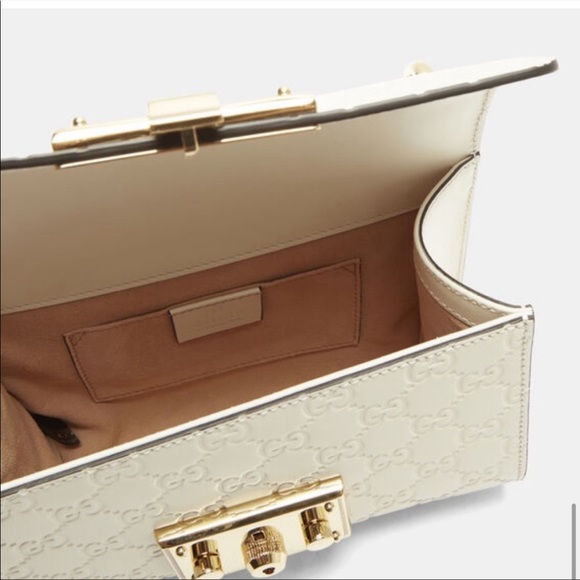 ❌SOLD!❌ Small Gucci Guccissima Padlock Bag - Picture 3 of 16